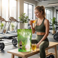 AegleWell Slim Tea – Sachets de thé aux herbes naturelles pour le bien-être et le remodelage corporel – Soutient la gestion saine du poids – Boisson à base de plantes HALAL