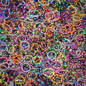 Fai da te più perline Pony <span class=keywords><strong>accessori</strong></span> all'ingrosso personalizzato braccialetto di amicizia gioielli fatti a mano per le donne fornitore - Product Image 6