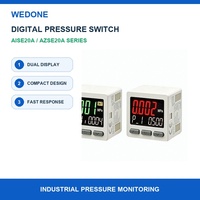 Pressostat numérique WEDONE AISE30A, capteur de pression positive, sortie NPN PNP pour équipement pneumatique industriel