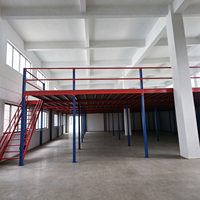 Industrielle Schwerlast-Zwischengeschoss-Regale 2. Etage Lager & Büro Trennwand Abnehmbare Lagerregale