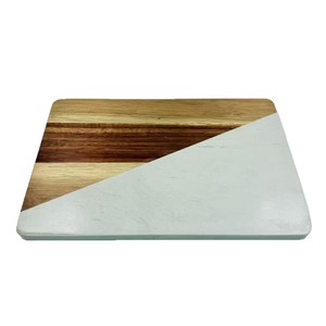 Wooden Cutting Board 29.8x20x1.2cm Rectangle <b>Rubber</b> Wood For Kitchen Vegetable Fruit Chopping <b>Block</b> - Product Image 2