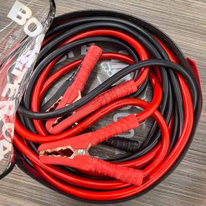 Cables de Arranque <span class=keywords><strong>para</strong></span> Batería de <span class=keywords><strong>Coche</strong></span> de 4 Metros y 2000A con Abrazaderas de Cobre Puro, Abrazaderas de Cocodrilo <span class=keywords><strong>para</strong></span> Arranque de Emergencia - Product Image 1