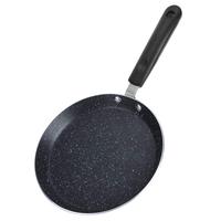 Poêle à frire noire avec revêtement antiadhésif, poêle à œufs, poêle à omelette avec poignée en plastique, compatible lave-vaisselle et four, chauffe uniformément, sans PFOA, ustensiles de cuisine