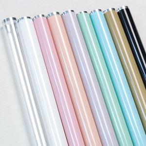 Bạc Biên Giới Bán Trong Suốt Matte Giấy Không Thấm Nước Jelly Phim Bó Hoa Bao Bì Giấy Gói Hàn Quốc Giấy Bán Buôn - Product Image 4