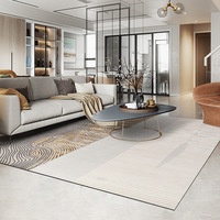 Top Fashion Modern Abstract Pattern Teppich für Wohnzimmer Maschinen gefertigte Alf ombras Para Sala Y Comedor Tapis Salon