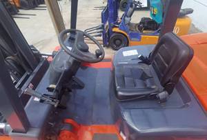 Carretilla elevadora HELI CPCD100 usada, carretilla elevadora diésel de 10 toneladas a precio de venta en Shanghái - Product Image 5