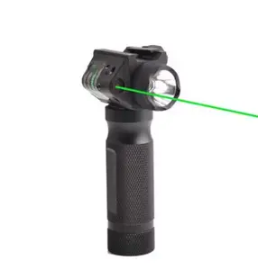 Professional Torch Tactical red/green dot laser sight grip with integrated led flashlight combo scope