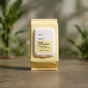 Toallitas Purificantes Suaves Manyo, 80 Unidades, Eliminación de Maquillaje sin Esfuerzo, para Todo Tipo de Piel - Product Image 3