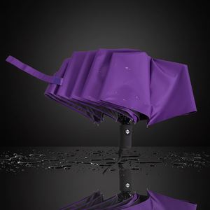 Parapluie solaire pliable surdimensionné, style tendance, taille sélectionnable, le moins cher, personnalisable, pour la pluie - Product Image 3