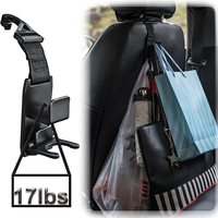 Ganchos de suspensión para reposacabezas de asiento trasero de coche 2024 para monedero, bolsa de comestibles, bolso, accesorios para coche, Gadgets