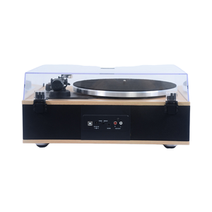 Tourne-disque vinyle Bluetooth avec haut-parleurs intégrés Tourne-disque à courroie HIFI avec AT-3600L à cartouche magnétique - Product Image 5