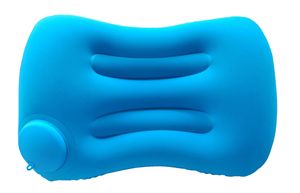 Cuscino gonfiabile con cuscino gonfiabile in PVC + velluto cuscino da viaggio cuscino gonfiabile per collo - Product Image 5