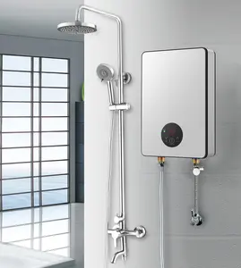 220V instantané électrique Portable Mini chauffe-eau douche chauffe-eau pour bain douche hôtel