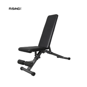 Rising Fitness <span class=keywords><strong>Mini</strong></span> banc assis de haute qualité Banc d'haltères pliable multifonctionnel pour la musculation en acier - Product Image 1