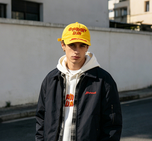Casquettes de baseball non structurées en denim sportif à visière incurvée, effet délavé vintage, avec logo brodé personnalisé à 6 panneaux - Product Image 5