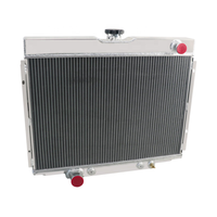Radiateur tout aluminium à 3 rangées pour Ford Mustang Falcon Fairlane Cougar Comet 1966-1970, réservoir d'eau