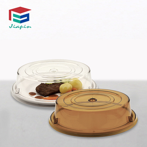 रसोई भंडारण टेबल सेवा स्टैकयोग्य पकवान 11 इंच प्लास्टिक कवर - Product Image 2