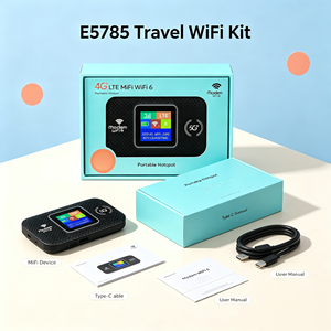 เราเตอร์พกพา 4G LTE MiFi รุ่น <span class=keywords><strong>E5785</strong></span> WiFi6 ฮอตสปอต 150Mbps พ็อกเก็ตไวไฟ ใส่ซิมการ์ด แบตเตอรี่ 3000mAh - Product Image 1