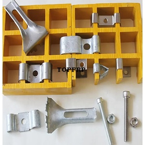 Abrazadera de Instalación para Rejilla de FRP de Acero Inoxidable y Galvanizado Térmico - Product Image 2