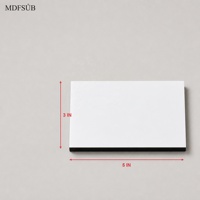 Cadres photo vierges pour sublimation 3x5 pouces 12mm MDF pour table, personnalisables, certifiés CARB P2 REACH MDFSUB