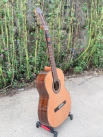 Aiersi kerajinan tangan Tiongkok bermerek dibuat kelas atas padat mengkilap kelas atas rosewood India antik senar nilon gitar klasik