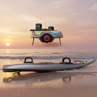 Nouveau modèle de planche de surf électrique sans fil EPP, moteur puissant de 15 kW avec poignées pour les sports nautiques en mer