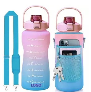 JZYZ Bulk Empty 2022 S Eco Friendly Babys With Strap Bling Stainless Steel Pure Copper Motivational 2l Water Bottle