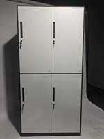 Meilleur prix de gros de haute qualité 6 portes en acier Gym Locker School Employee Metal Lockers avec serrure à clé
