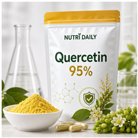 Poudre de Quercétine Dihydratée Pure 95% HPLC - Extrait Standardisé de Sophora Japonica pour la Défense Systémique