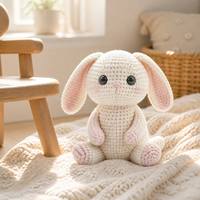 Jouets en peluche animaux tricotés faits main personnalisés, poupées douces au crochet, jouets en peluche tricotés, animaux doux, poupées en coton tricotées personnalisées