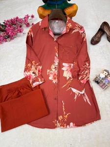 Conjunto de Dos Piezas de Diseño para Mujer, Última Moda, Premium, Tradicional, de Secado Rápido, Estilo Elegante, Tela Suave, para Fiestas - Product Image 3