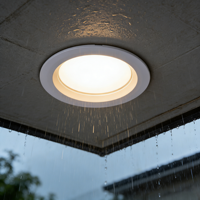 Plafonnier LED encastré en aluminium moulé sous pression, haute dissipation thermique, pour hôtel, maison et salle de bain
