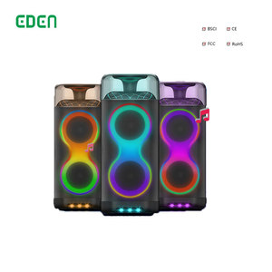 6.5 Inch Dual Subwoofer <b>Speaker</b> 40W with RGB <b>LED</b> Lighting Built-in Subwoofer for Computer Use - Product Image 3