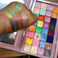 Personnaliser Single/Palette de fard à paupières cosmétiques Candy Aurora Multichrome Duochrome Palette de fard à paupières Make Up