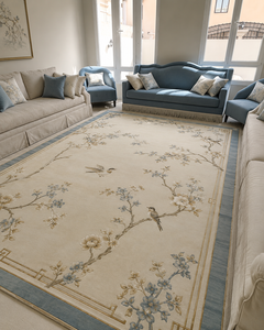 Tapis fait main <span class=keywords><strong>de</strong></span> luxe en <span class=keywords><strong>laine</strong></span> et soie, tufté à la main, design personnalisé, taille et couleur sur mesure, respectueux <span class=keywords><strong>de</strong></span> l'environnement, pour salon et chambre à coucher, fabriqué par une usine ODM - Product Image 5