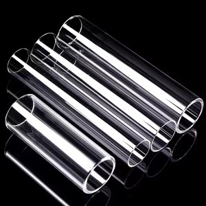 खरीदारों शीट फाइबर सिलिका कस्टम स्पष्ट क्यूवेट ऑप्टिकल लेंस चिकित्सा क्वार्ट्ज ग्लास ट्यूब - Product Image 1