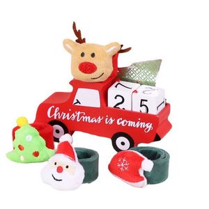 Wholesale New Decoration <b>Small</b> Tree Deer Ring Creative Santa Elk Clap Circle Cute Christmas Gift - Product Image 3