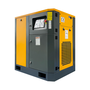 Estructura compacta Trabajo continuo 55kw 75kw Flujo 7,8-9,6 Compresor de <span class=keywords><strong>aire</strong></span> de tornillo rotativo sin aceite - Product Image 1