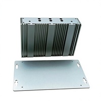 Carcasa de aleación de aluminio para chasis industrial para terminal de computación en el borde, 200x150x60 mm