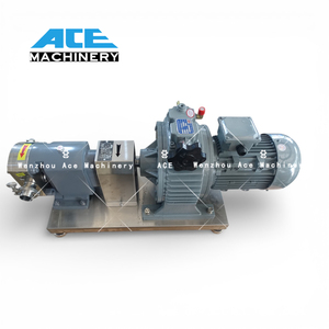 Pompe à lobes à déplacement positif en acier inoxydable au meilleur prix pour crème, savon liquide, lotion, liquides, gel avec rotor remplaçable - Product Image 1