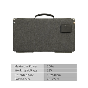 Panneau <span class=keywords><strong>Solaire</strong></span> Pliable FOLDSUN 100W PERC à Sortie USB-C/USB-A/DC, Certifié CE, pour Ordinateurs Portables et Drones - Silicium Monocristallin, Vente Directe Usine - Product Image 6