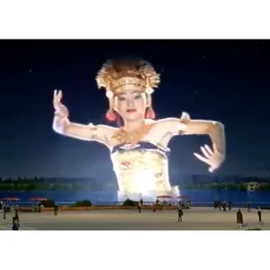 Grote Outdoor Dansende Muziek Decoratie Waterscherm Film Laser Show Fonteinen Voor Project