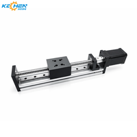 Système d'actionneur transversal linéaire hybride électrique DC de haute précision 150 mm avec moteur pas à pas et module de mouvement à vis à billes T 12V