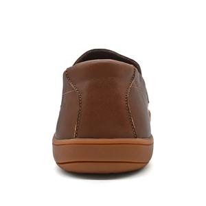 Zapatos con punta ancha y caída cero para mujer, cómodos, planos para caminar de ancho, mocasines descalzos de cuero genuino - Product Image 5