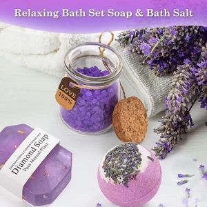 KAMI Regalo de Pascua, San Valentín, Navidad, Acción de Gracias para Maestros, Regalo de Regreso a Clases - Exclusivo Set de Cesta de Spa con Lavanda para Mujeres - Product Image 2