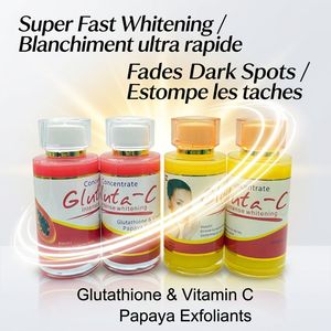 Siero Concentrato OEM con Vitamina C, E e B5, Glutatione Intenso Sbiancante, Siero Anti-Età alla Papaya per Viso e Corpo 120ml - Product Image 5