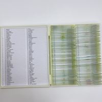 Biological Tissue Slides Wooden Case Packing For Basic Biological Science Education Microscope Biological
