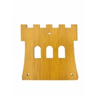 Balle à gratter écologique pour chat en forme d'éléphant, panneau latéral en bois, accessoire pour arbre à chat, ensemble de 2 pièces pour usage intérieur