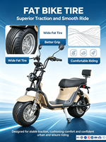 Nouveau Scooter Électrique Citycoco 1000W Super Puissant à Châssis en Acier, Meilleure Vente au Brésil, Vente Chaude 2026, Entrepôt Sao Paulo