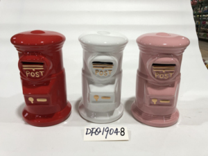 Salvadanaio Creativo a Forma di Cassetta Postale, Salvadanaio Personalizzato in Ceramica a Forma di Cassetta delle Lettere - Product Image 3